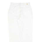 ZERRES Womens White Regular Fit Straight Leg Denim Jeans Cotton Blend W26 L30