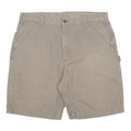 CARHARTT Mens Shorts Beige Casual XL W40 Heavy Duty Workwear Pocketed