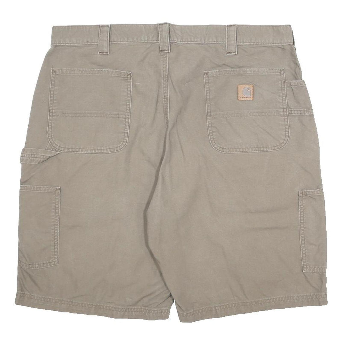 CARHARTT Mens Shorts Beige Casual XL W40 Heavy Duty Workwear Pocketed