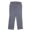 CARHARTT Womens Cotton Blend Blue Loose Straight Trousers W31 L28 Workwear