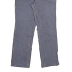CARHARTT Womens Cotton Blend Blue Loose Straight Trousers W31 L28 Workwear