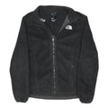 THE NORTH FACE Womens Black Fleece Jacket S Polyester Blend Zip Outdoor Casual