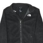 THE NORTH FACE Womens Black Fleece Jacket S Polyester Blend Zip Outdoor Casual
