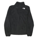 THE NORTH FACE Womens Black Fleece Jacket S Polyester Blend Zip Outdoor Casual