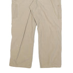 CARHARTT Mens Cotton Blend Beige Relaxed Straight Trousers W36 L30 Workwear