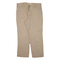 CARHARTT Workwear Mens Trousers Beige Relaxed Straight W36 L26