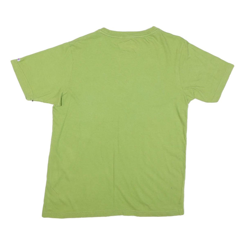 CHAMPION Womens Green I Bleed Orange & Green Graphic T-Shirt XL Short Sleeve