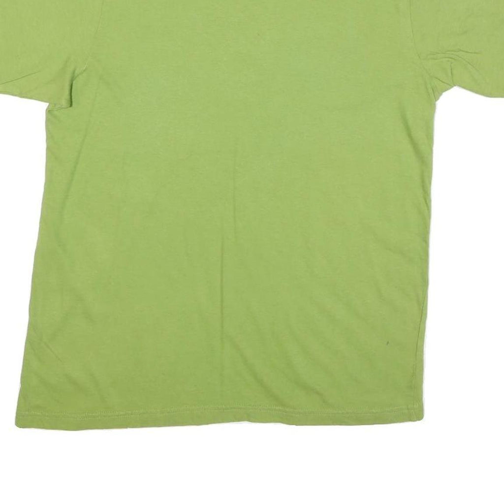 CHAMPION Womens Green I Bleed Orange & Green Graphic T-Shirt XL Short Sleeve