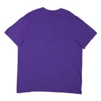NIKE Mens Purple Rockies Graphic T-Shirt XL Short Sleeve Crew Neck Cotton