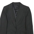 ZARA WOMAN Womens Black Tailored Jacket S Polyester Blend Formal Workwear
