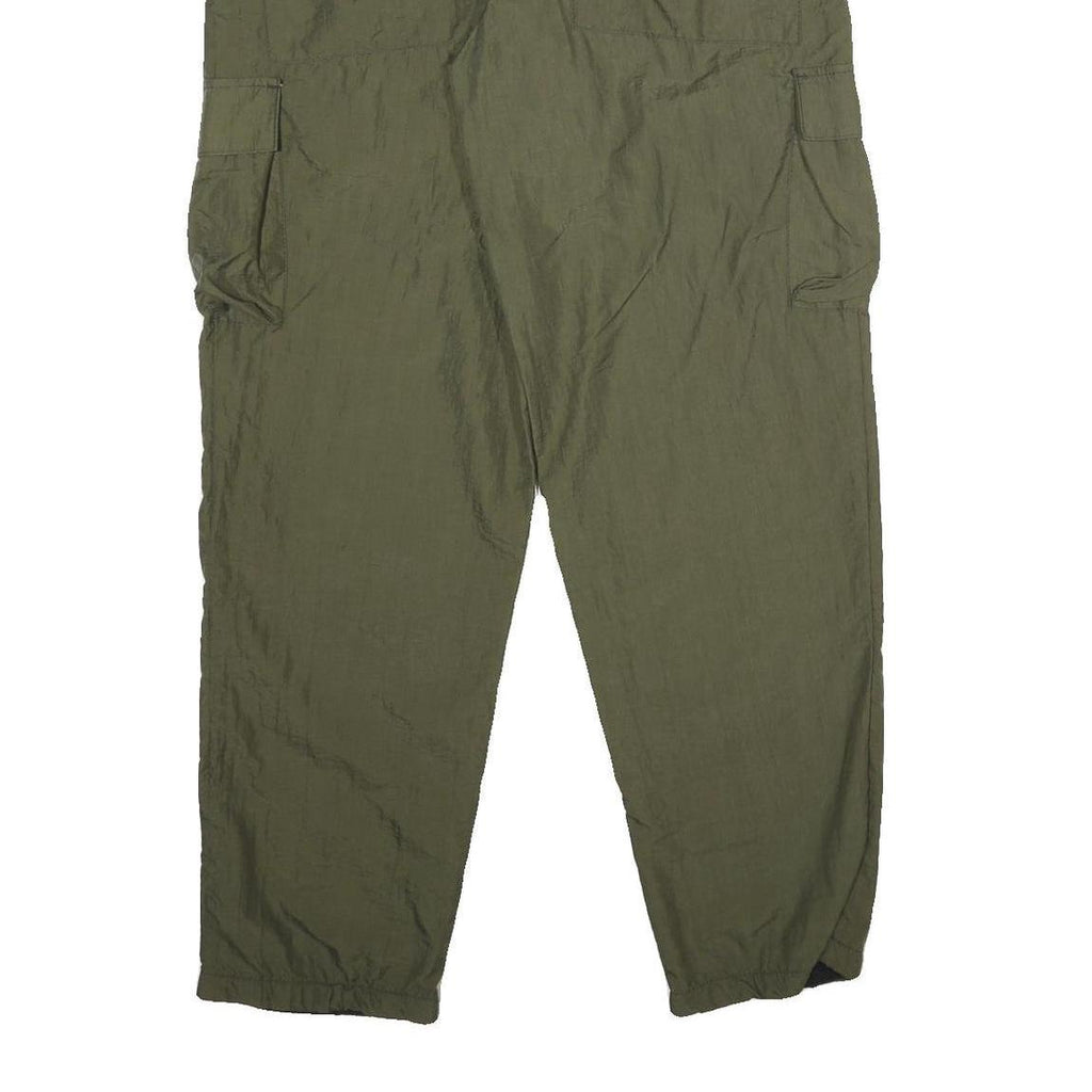 IXOS BEYOND Mens Olive Relaxed Cargo Trousers W36 L30 Zip Polyamide Casual