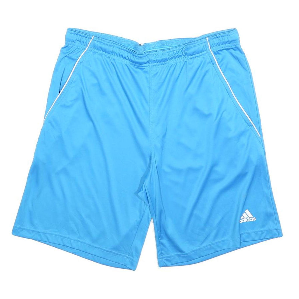 ADIDAS Mens Shorts Blue Casual Plain M W32 Lightweight Sports Gym