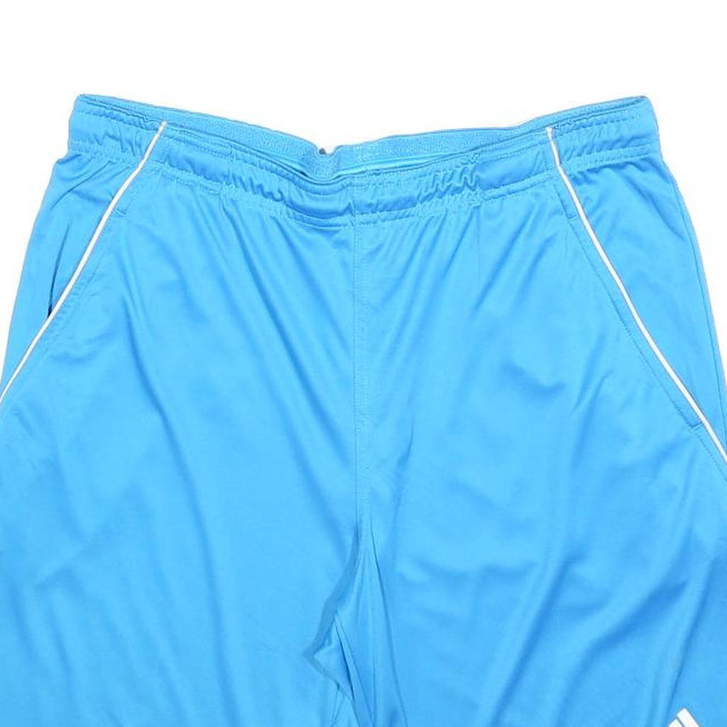 ADIDAS Mens Shorts Blue Casual Plain M W32 Lightweight Sports Gym