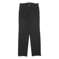 VERSACE JEANS COUTURE Womens Black Regular Fit Straight Trousers W34 L34 Stylish