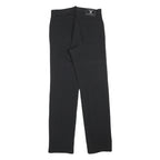 VERSACE JEANS COUTURE Womens Black Regular Fit Straight Trousers W34 L34 Stylish