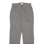 CALVIN KLEIN JEANS Womens Cotton Blend Grey Regular Straight Trousers W27 L27