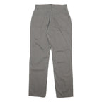 CALVIN KLEIN JEANS Womens Cotton Blend Grey Regular Straight Trousers W27 L27