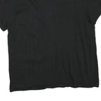 TRUE RELIGION Womens Black Graphic T-Shirt M Short Sleeve Crew Neck Cotton Blend