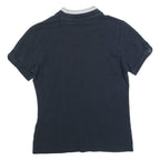 CALVIN KLEIN Womens Polo Shirt Black L