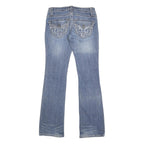 Celebrity Pink Mens Jeans Blue Slim Bootcut Denim Medium W26 L31 Stylish