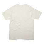 FRUIT OF THE LOOM Single Stitch Mens White Deer Graphic T-Shirt XL Short Sleeve