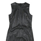 MARC O'POLO Womens Black Sleeveless Mini Dress Polyester Blend Smooth Finish Zip