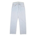 LEVI'S 501 Womens Jeans Blue Regular Straight Denim Light W24 L27 Classic Fit