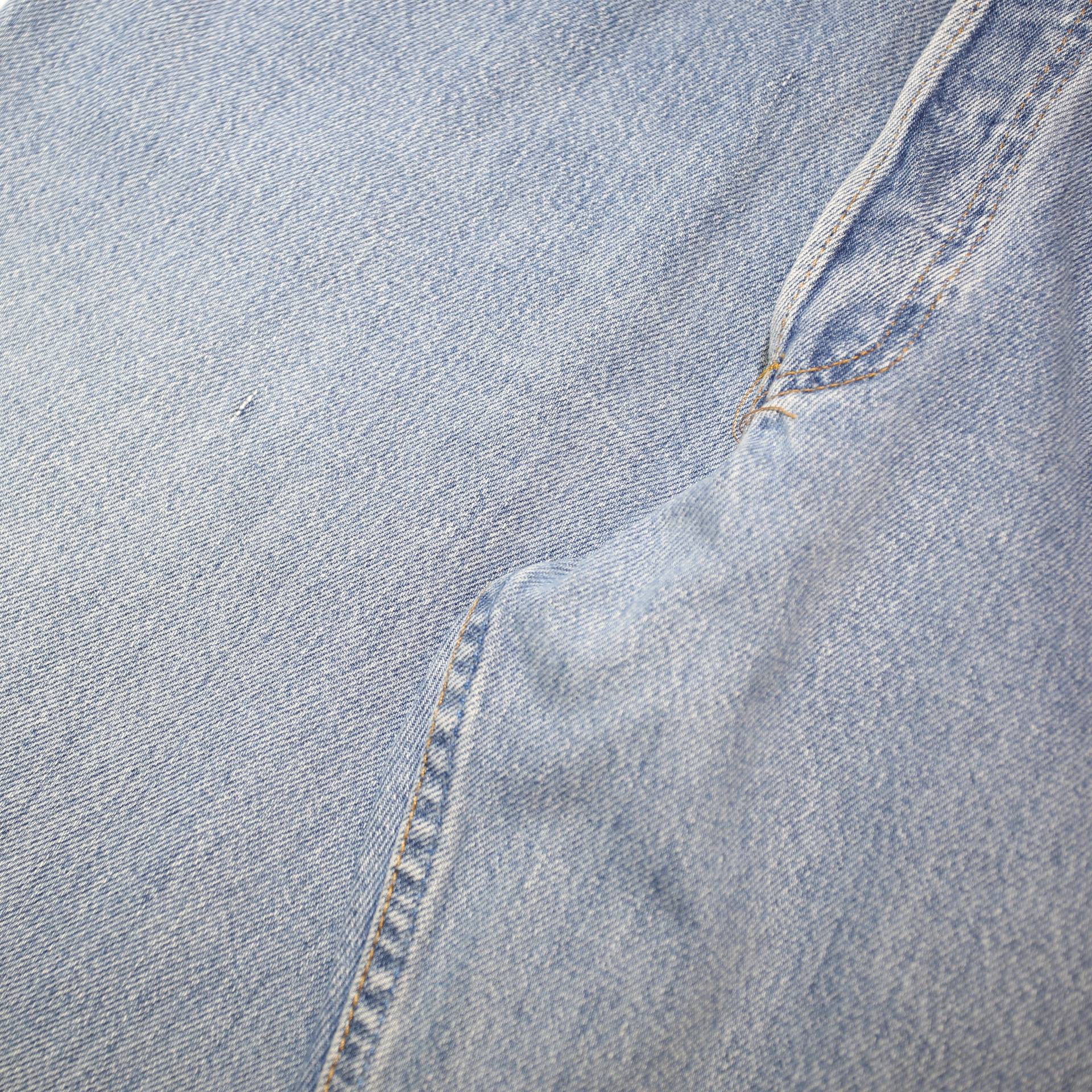 LEVI'S Womens Regular Fit 901 Jeans Blue Denim Cotton W28 L32 Classic Button