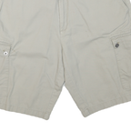 CALVIN KLEIN Mens Shorts Beige Cargo Plain XL W36 Cotton Blend Casual