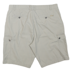 CALVIN KLEIN Mens Shorts Beige Cargo Plain XL W36 Cotton Blend Casual