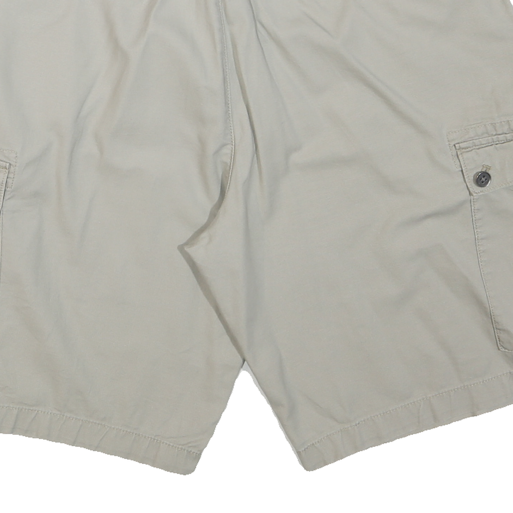 CALVIN KLEIN Mens Shorts Beige Cargo Plain XL W36 Cotton Blend Casual