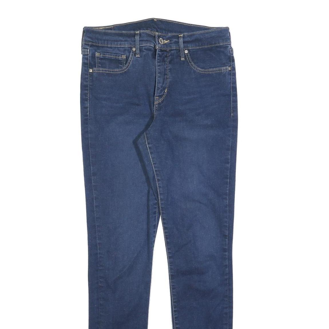 LEVI'S Mens Slim Blue Jeans Denim W30 L32 Zip Cotton Blend Classic Casual