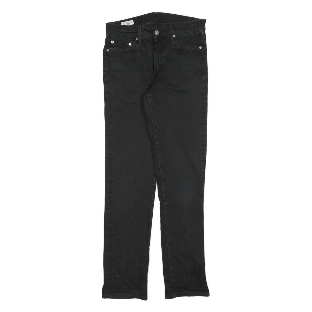LEVI'S 511 BIG E Mens Jeans Black Slim Skinny Denim W30 L32 Classic Zip