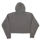 PUMA Cropped Womens Grey Hoodie M