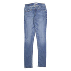 LEVI'S Womens Slim Blue Denim Slim Jeans 524 W24 L32 Stretch Cotton Blend