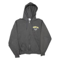 CHAMPION Oregon Tech Mens Grey Hoodie Full Zip USA L