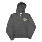 CHAMPION Oregon Tech Mens Grey Hoodie Full Zip USA L