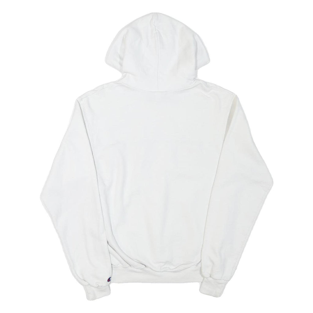 CHAMPION Mens White University Of California Davis Pullover Hoodie S Cotton