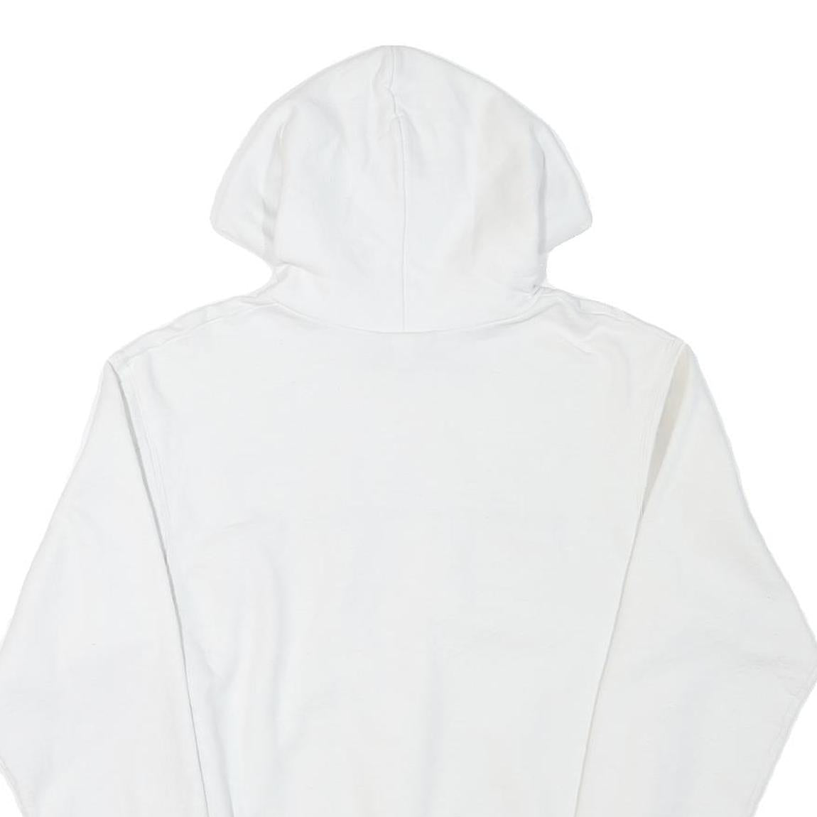 CHAMPION Mens White University Of California Davis Pullover Hoodie S Cotton