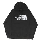 THE NORTH FACE Mens Black Hoodie M Cotton Blend Pullover Logo Sweatshirt