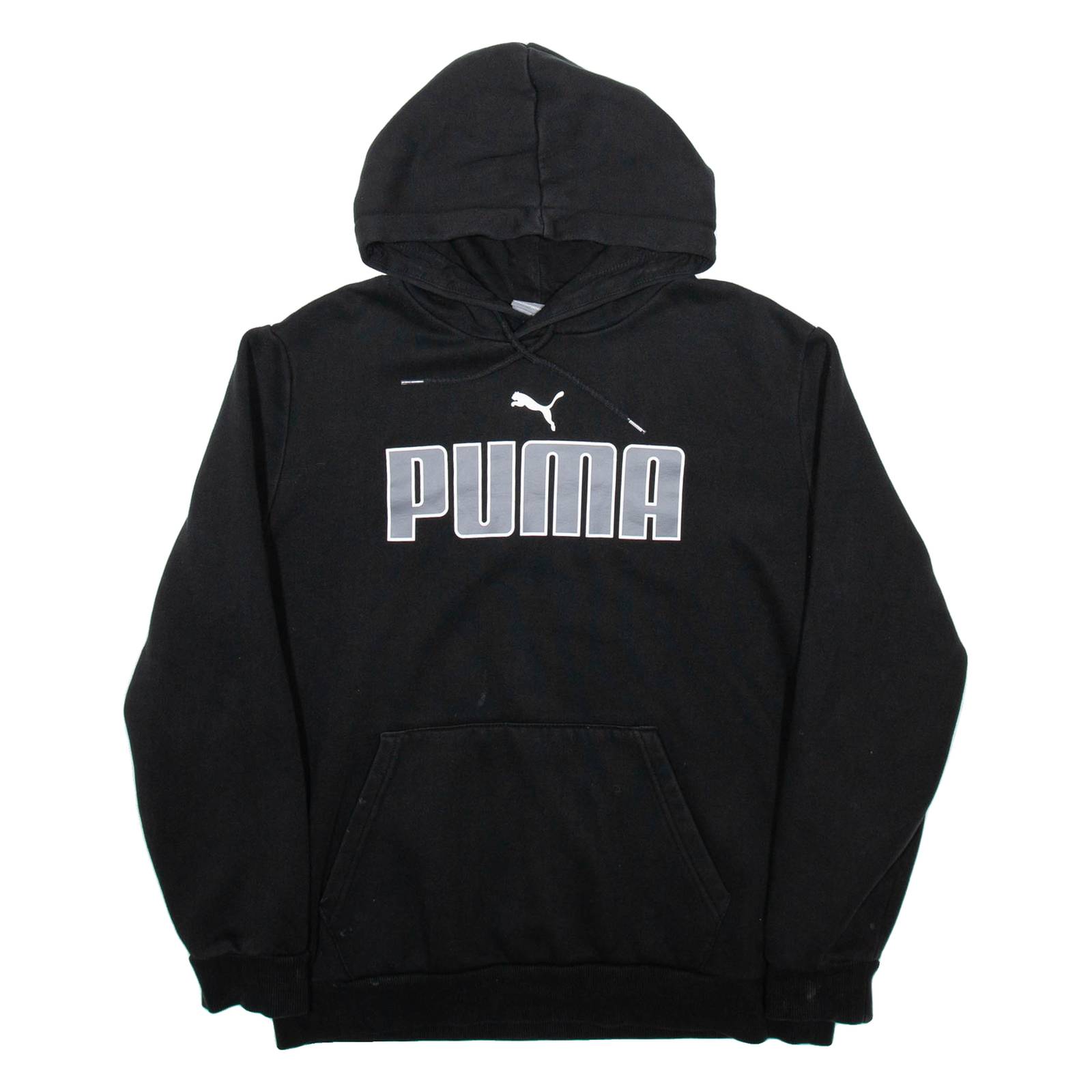 PUMA Mens Black Hoodie M