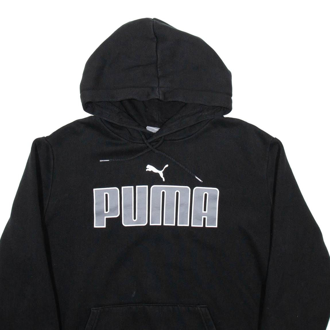 PUMA Mens Black Hoodie M