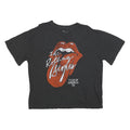 THE ROLLING STONES Womens Black Tour Of America 78 Graphic T-Shirt XL Short