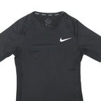 NIKE Mens Black Performance T-Shirt M Short Sleeve Crew Neck Activewear Gym