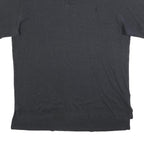 POLO RALPH LAUREN Mens Black Cotton Blend Short Sleeve Plain XL Polo Shirt