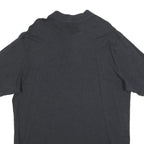 POLO RALPH LAUREN Mens Black Cotton Blend Short Sleeve Plain XL Polo Shirt