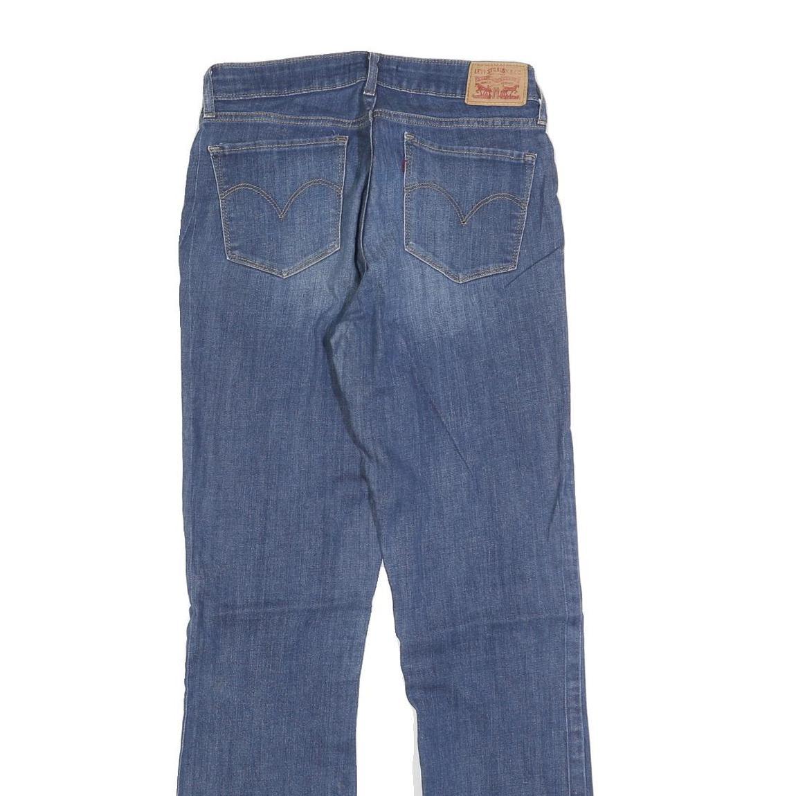 LEVI'S 715 Womens Jeans Blue Regular Bootcut Denim Medium W29 L32 Classic Style