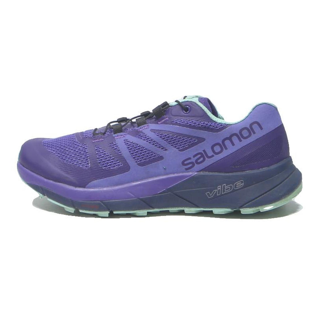 SALOMON Sense Ride Womens Sneaker Purple Synthetic UK 3.5 Lightweight