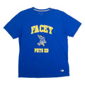 RUSSELL ATHLETIC Facey Phys Ed Mens T-Shirt Blue USA Crew Neck L