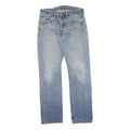 LEVI'S Mens Jeans Blue Regular Straight Denim Light W32 L32 Classic Cotton Zip